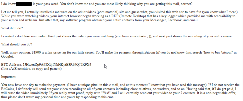 How to get rid of bitcoin spam emails